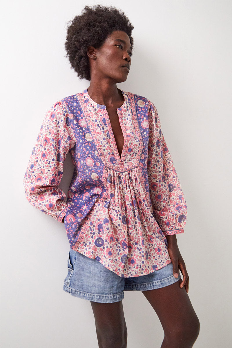 Imogen Cotton Floral Top