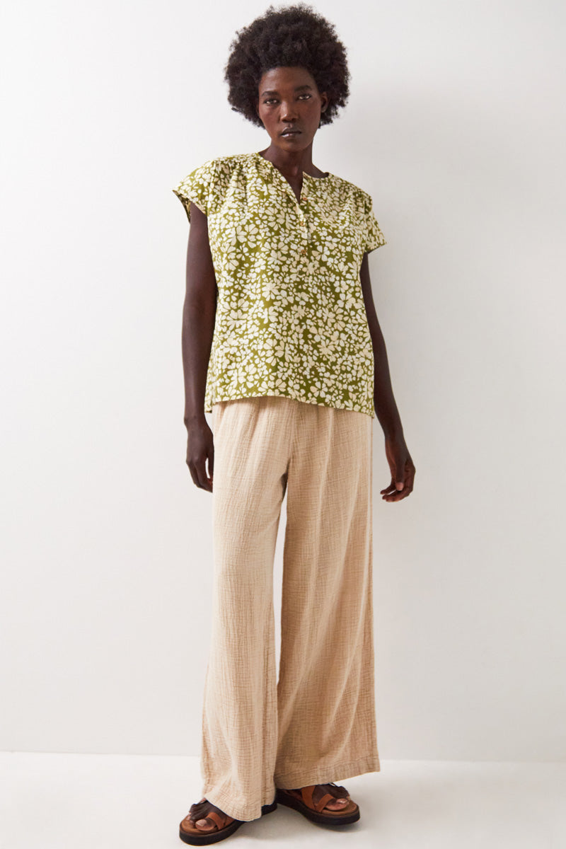 Karlie Cotton Printed Top