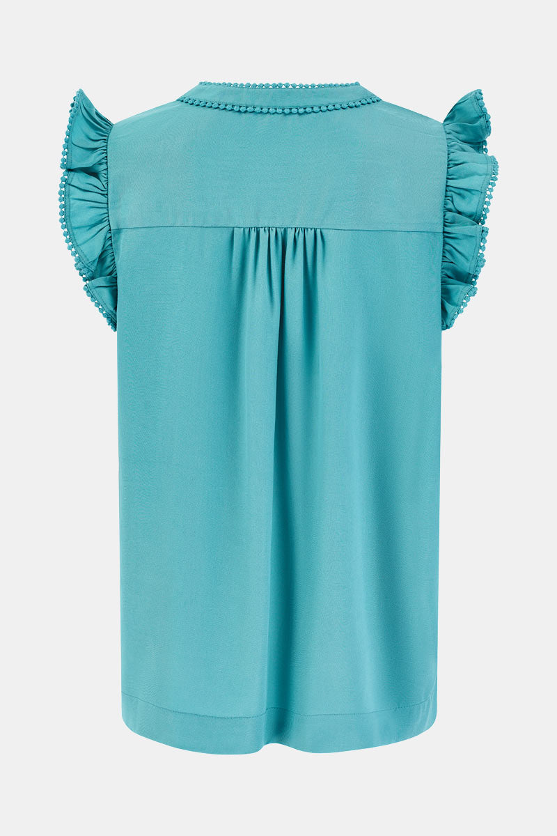 Keelie Frill Sleeve Top