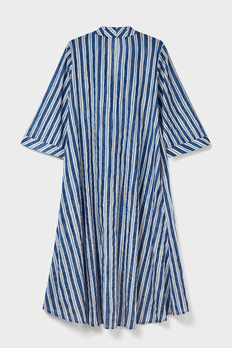 Linn Striped Cotton Dress