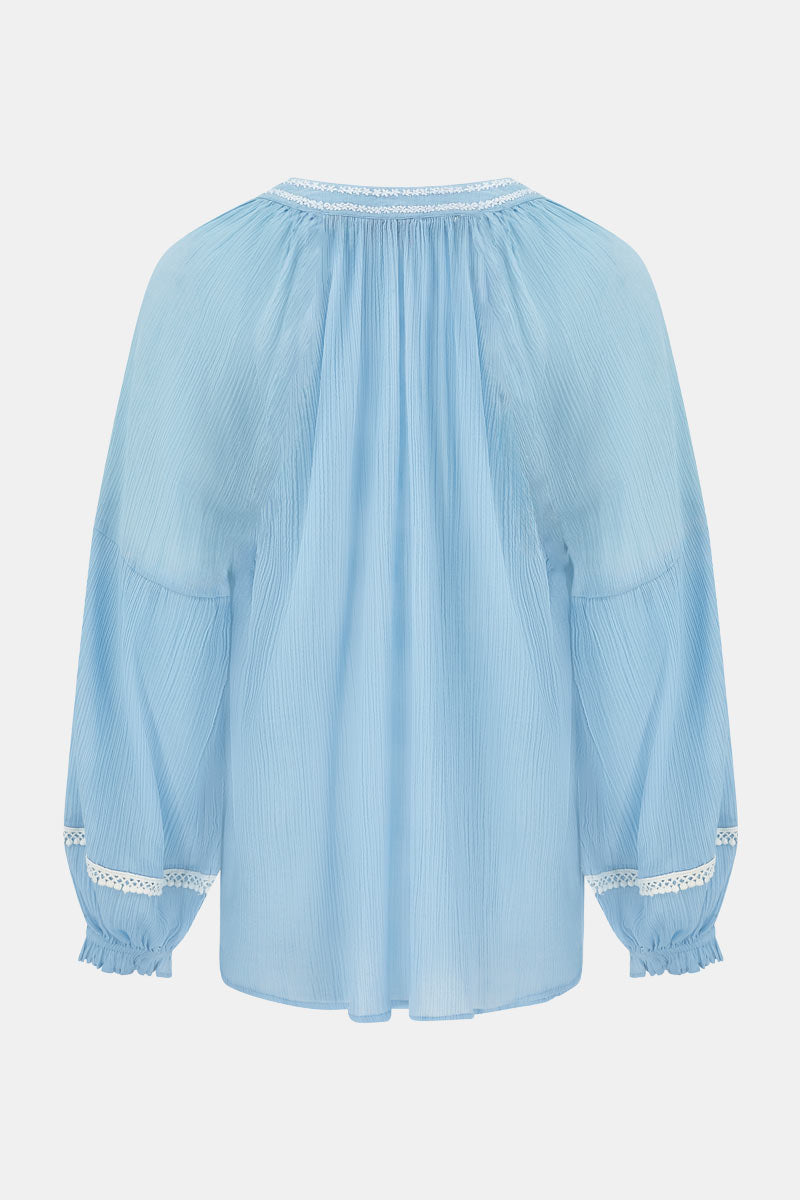 Luna Embroidered Blouse
