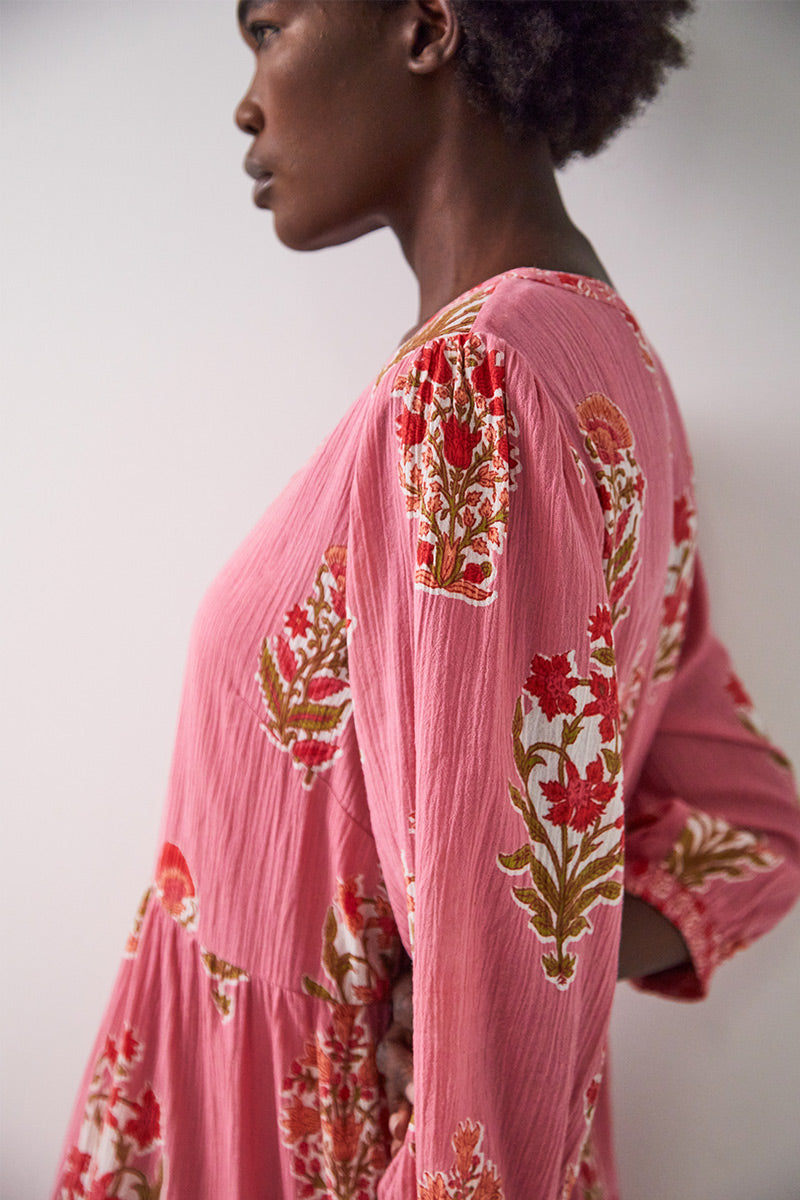 Macy Cotton Midi Dress