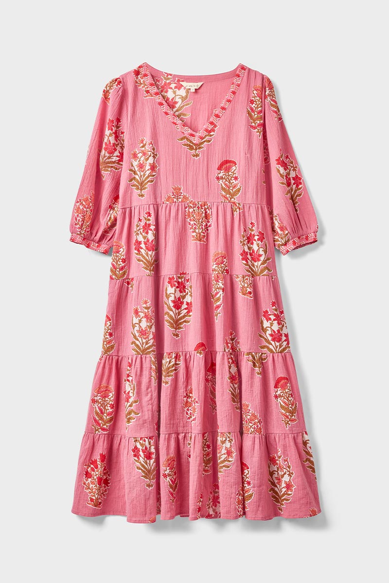 Macy Cotton Midi Dress