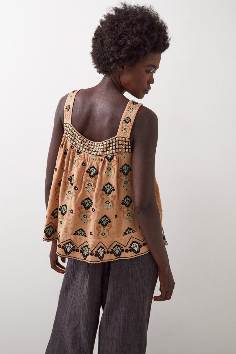 Mimi Embroidered Top