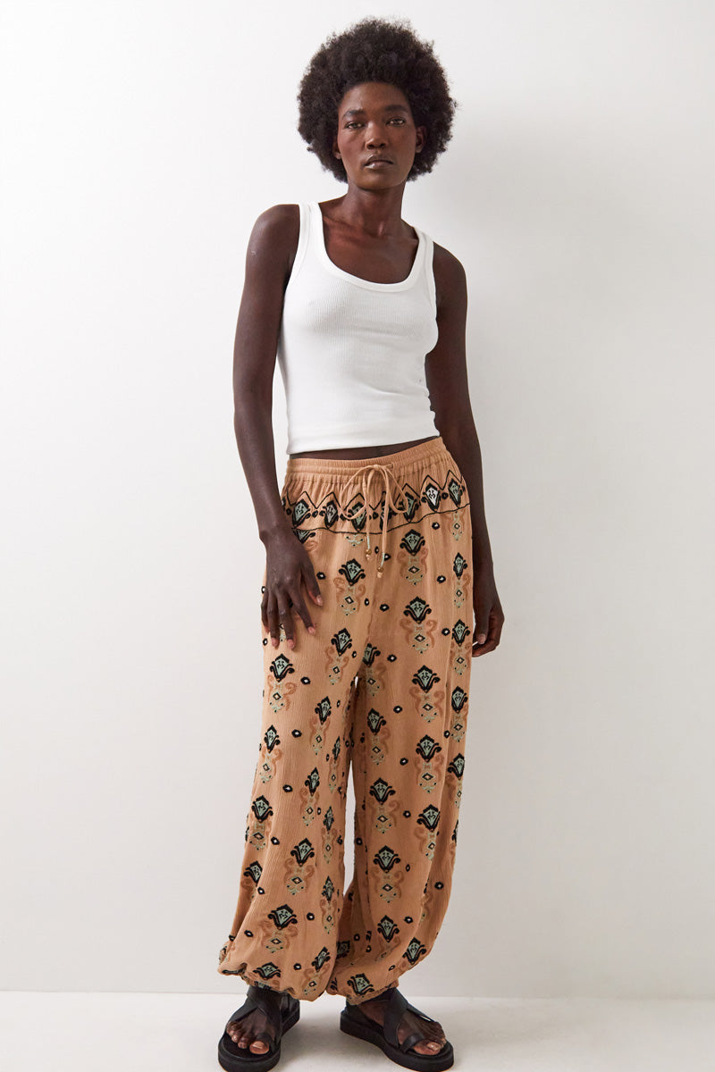 Mimi Embroidered Trousers