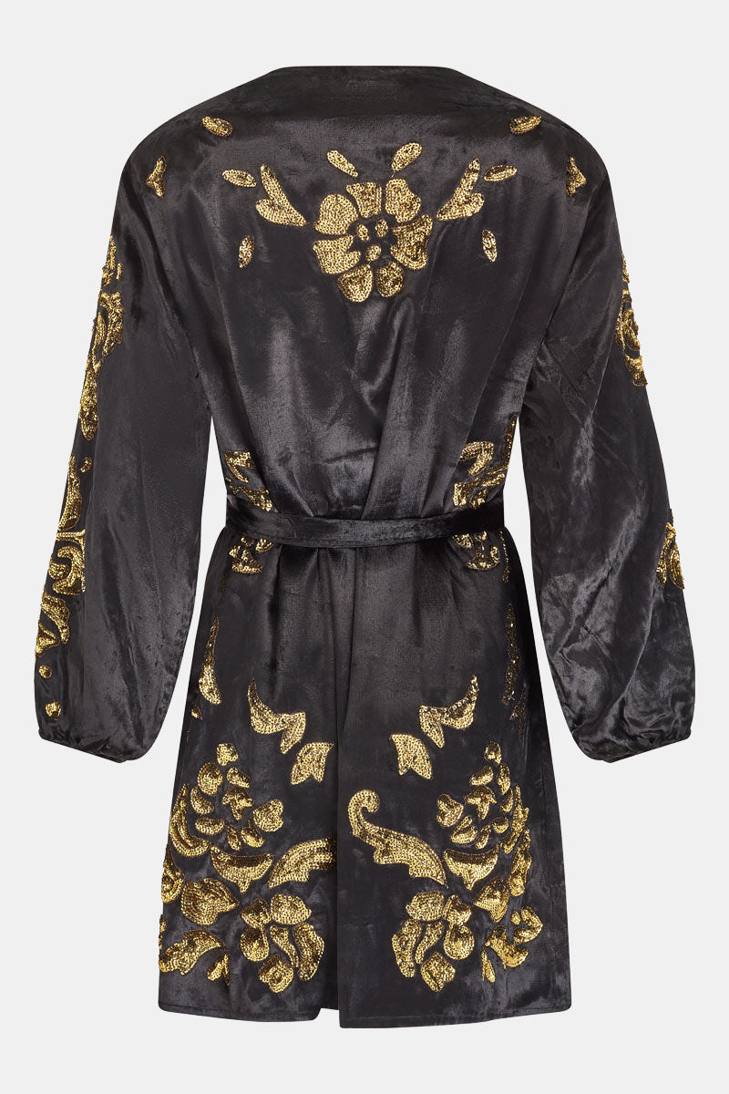 Orla Embellished Velvet Jacket