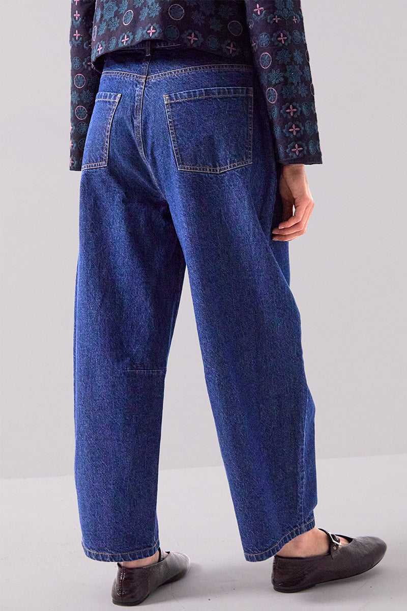 Ozla Denim Barrel Trouser