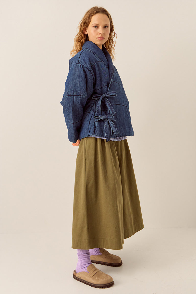 Reyna Denim Padded Jacket