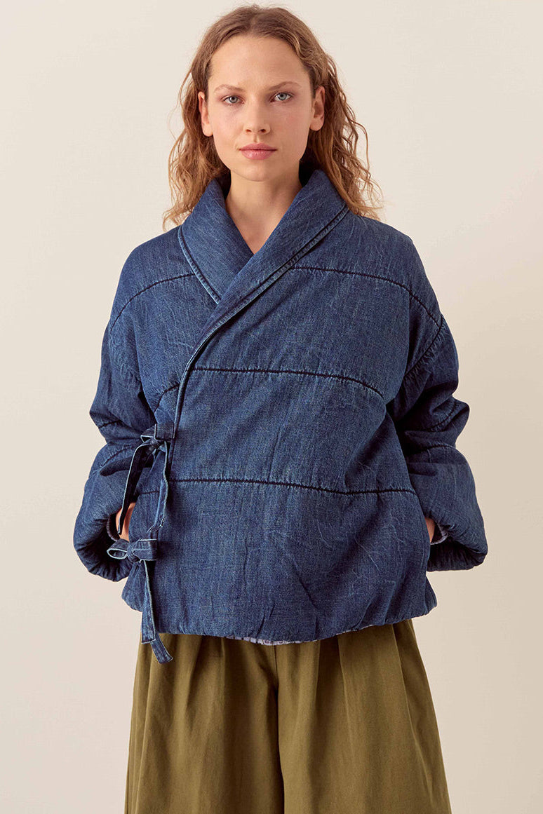 Reyna Denim Padded Jacket