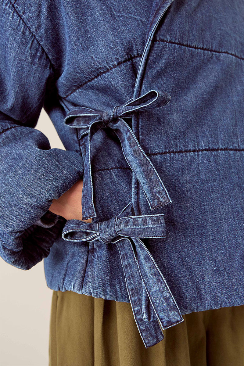 Reyna Denim Padded Jacket