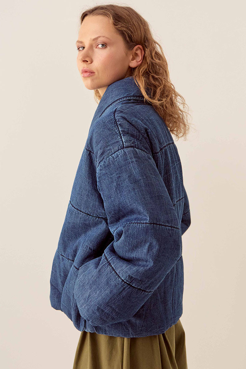 Reyna Denim Padded Jacket