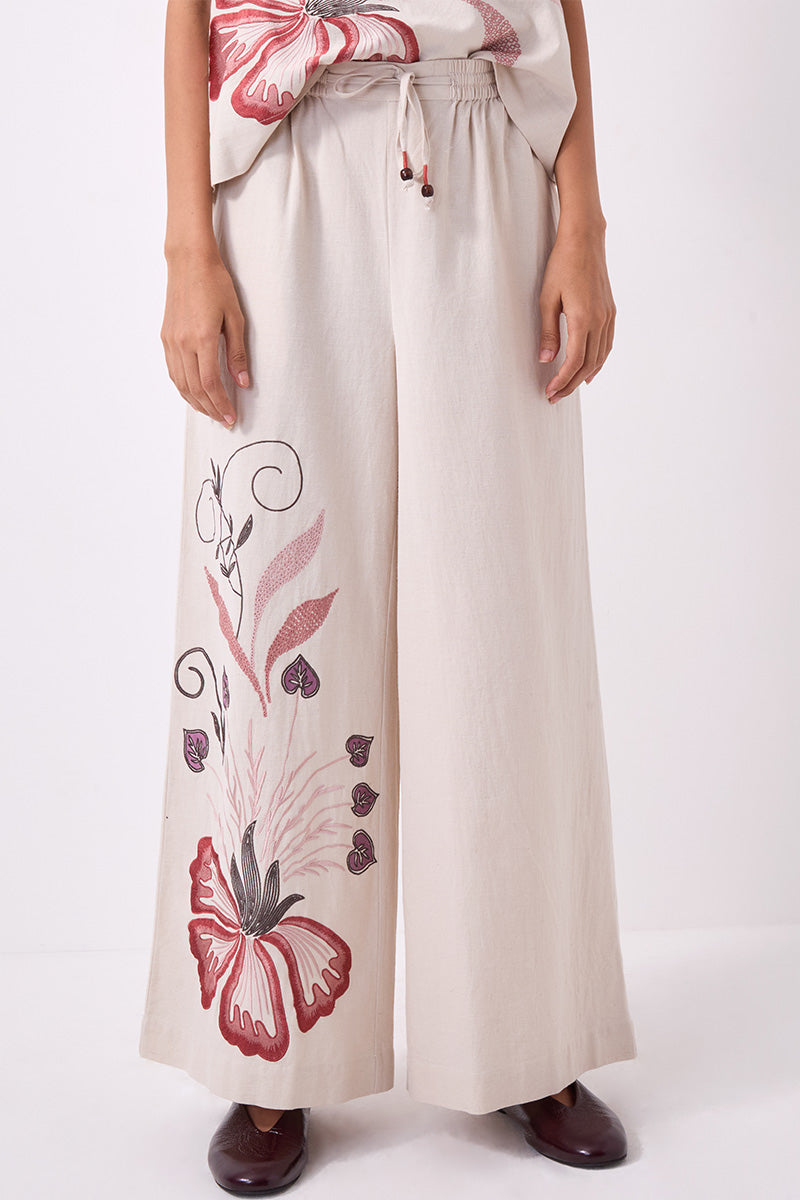 Zhandra Embroidered Trousers