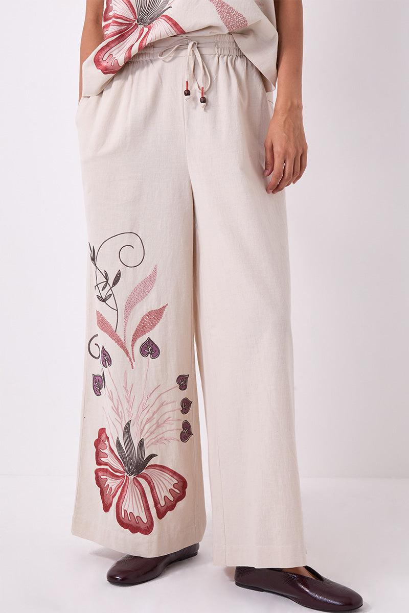 Zhandra Embroidered Trousers